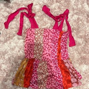 Mindy Mae’s Market Peplum Top New, no tag (came that way)